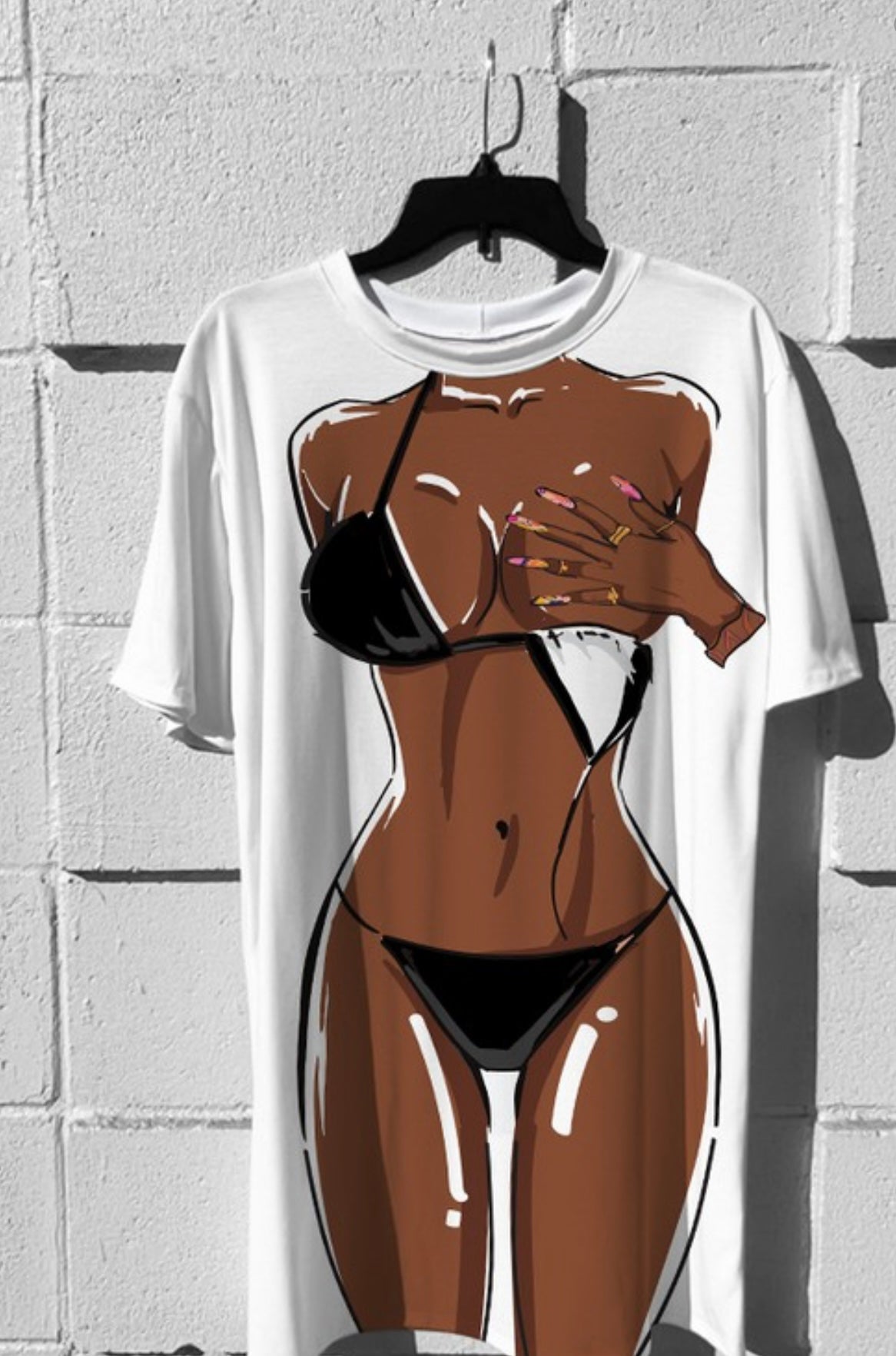 Body Bae Baddie Shirt Dress - Baddie Kouture Boutique 