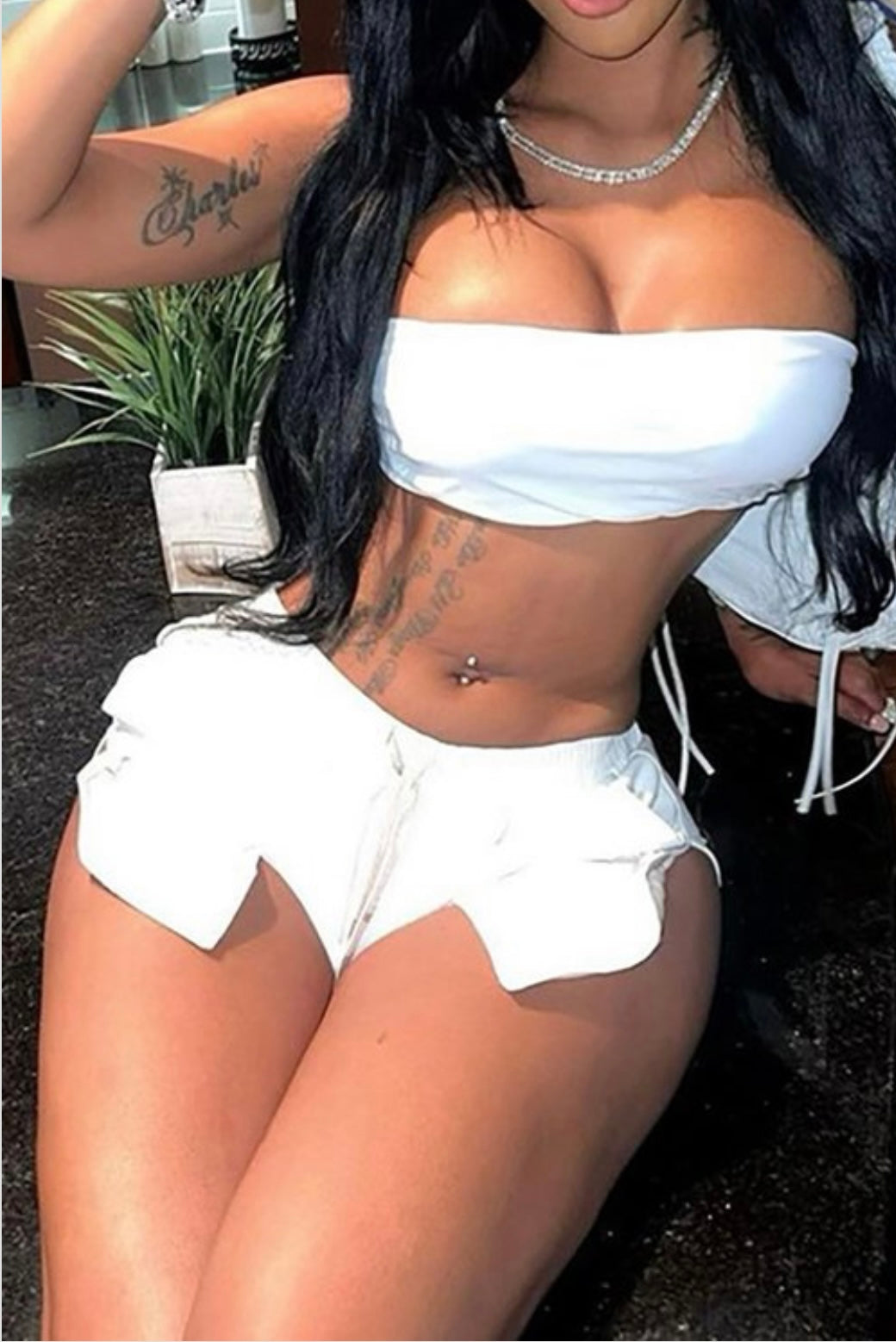 Baddie PU Shorts - Baddie Kouture Boutique 