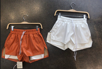 Baddie PU Shorts - Baddie Kouture Boutique 