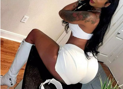 Baddie PU Shorts - Baddie Kouture Boutique 