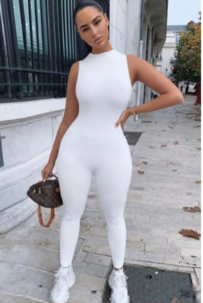 Ms. Snow Baddie Jumpsuit - Baddie Kouture Boutique 
