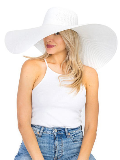 Throw No Shade Baddie Gloss Straw Hat