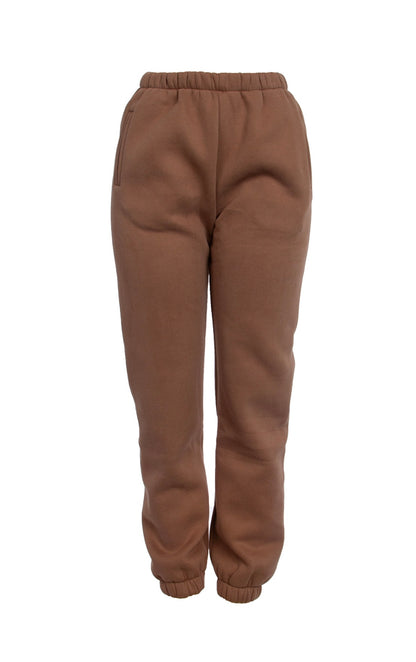 Plush High Waist Sweat Pants