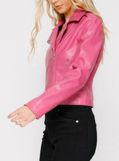 Roseus Baddie Leather Jacket