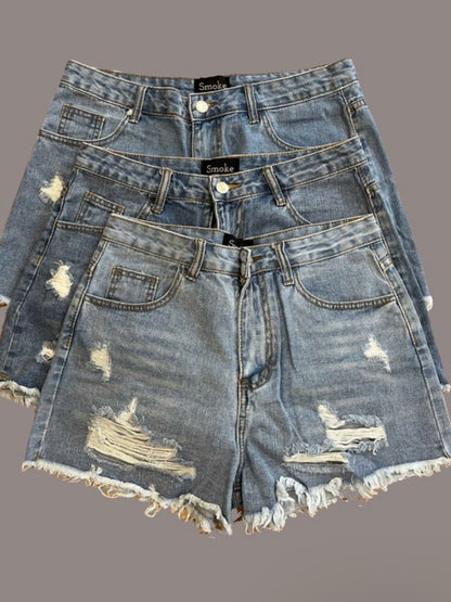 Baddie Denim Shorts