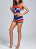 Hot Girl Knitted Baddie Shorts Set