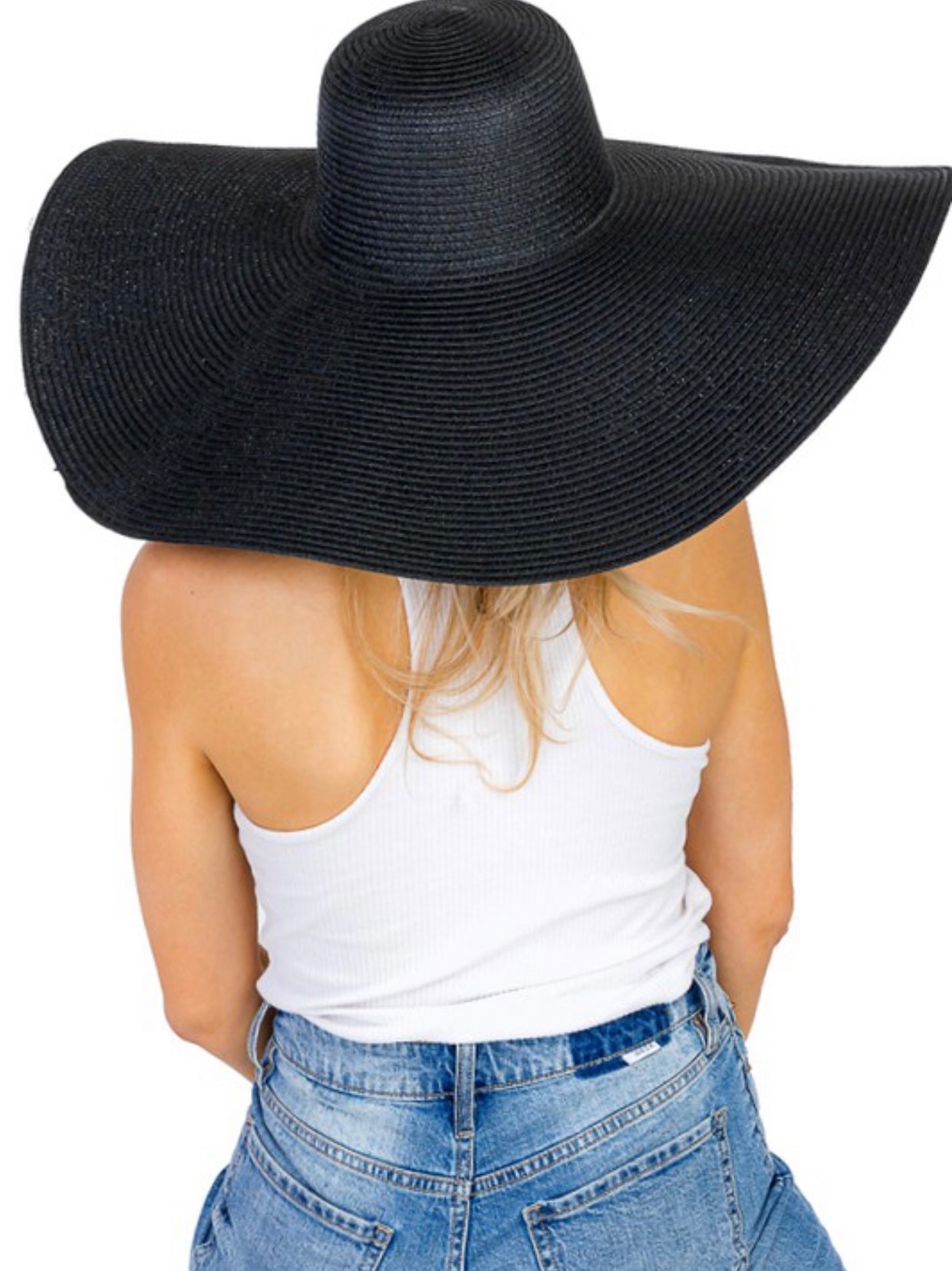 Throw No Shade Baddie Gloss Straw Hat